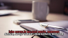 İsim Denklik Belgesi Nedir, Nereden Alınır, Ne İşe Yarar? 2026 Güncel Bilgiler